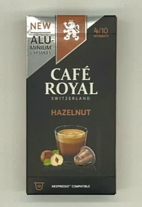 40 Cafe Royal Kapseln Nespresso Flavoured Edition Hazelnut 16 Sorten 6,38€/100gr