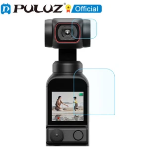 For DJI OSMO Pocket 2 9H 2.5D HD Tempered Glass Lens Protector + Screen Film - Picture 1 of 11