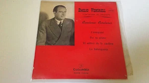 Emilio Vendrell "Catalan Songs" EP 7" Spanish Single G/G Be/Be 1962 - Picture 1 of 2