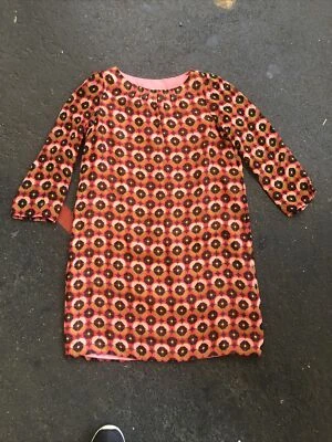 Vestido Fossil Manga Larga Concha de Seda Para Mujer Talla Mediana Línea A Cálido Colores Otoño Foto 1 de 4