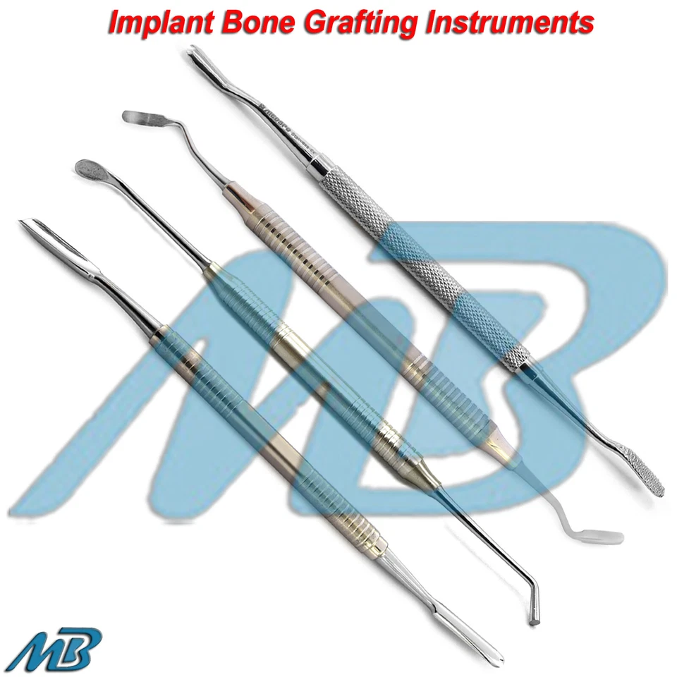 Dental Bone Graft Packer Scraper Bone Implant Surgery Plugger Condenser Carrier - Image 1 of 1
