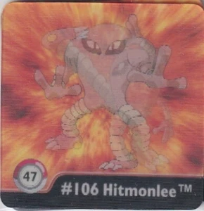 Pokemon Series 1 Action Flipz Original 1999 No. 47 Hitmonlee - Picture 1 of 1
