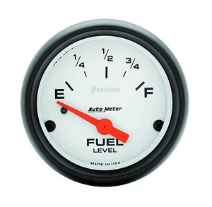 AUTOMETER PHANTOM ELECTRIC UNIVERSAL GM CHEVY FUEL LEVEL GAUGE 2-1/16" (52mm) - Picture 1 of 1