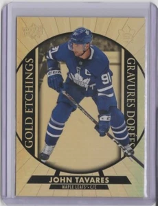 2020-21 Upper Deck Tim Hortons Gold Etchings #G2 John Tavares - Picture 1 of 2