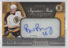 2006-07 Upper Deck Sweet Shot Signature Shots Ice Signings /100 Brad Boyes Auto