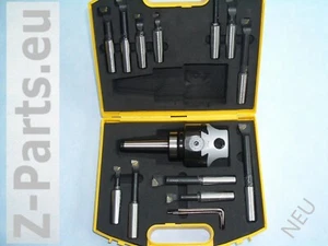 Juego de cabezal de perforación / cabezal de torneado 75 mm MK 3 / M 12 con 12 barras de perforación incluidos accesorios - Imagen 1 de 2