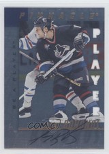 1997-98 Pinnacle Be A Player Die-Cut Auto Lonny Bohonos #148 Auto