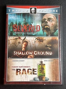 Severed / Shallow Ground / Rage (DVD 2-Disc Set) Triple Horror Feature -B2G1FREE - Picture 1 of 4