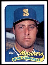 1989 Topps Mike Campbell Seattle Mariners #143
