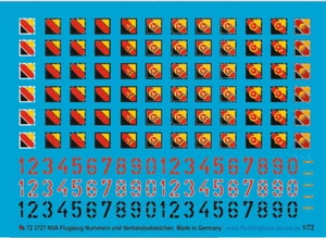 Peddinghaus-Decals 1/72 3727 Nva Avion Nombre Et Nva Blason - Photo 1 sur 1