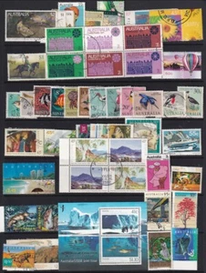AUSTRALIAN DECIMAL ACCUMULATION CRAMMED ON HAGNER. LOTS OF VFU BETTER STAMPS -- - Picture 1 of 1