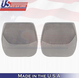 1994 1995 For Ford F150 F250 F350 XLT Driver Passenger Bottom Cloth Covers Gray - Picture 1 of 17