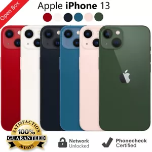 Apple iPhone 13 - 128GB | 256GB (Unlocked) AT&T Verizon T-mobile - All Colors - Picture 1 of 7