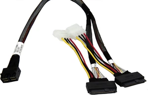 Diliving Lsi94Xx Series Dedicated 2*Minisas-Hd 8X to 2*U.2 Nvme SSD,SFF-8643 72P - Picture 1 of 12