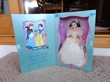 NIB Disney Wedding Snow White Barbie Doll 3rd in Series 1997 Mattel