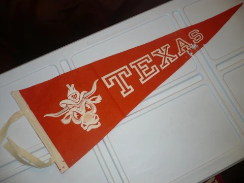 Texas Longhorns Pennant, 8.5 x 23.5" Cover