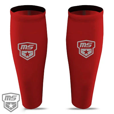 Compression Running Calf Guard Pair, Lycra Support Sleeve for Training & Recover - Image 1 of 4