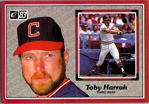 Donruss Baseball Action All Stars 1983 #39 Toby Harrah - Cleveland Indians - Imagen 1 de 2