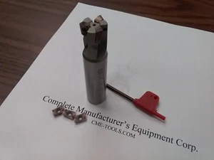 3/4" 90 degree indexable end mill 3/4"x3-1/2" Sandvik R390 inserts #506-SDVK - Picture 1 of 1