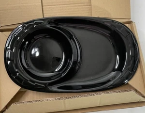 Longaberger Woven Traditions Soup Sandwich Plate Ebony #31864150 - Picture 1 of 8