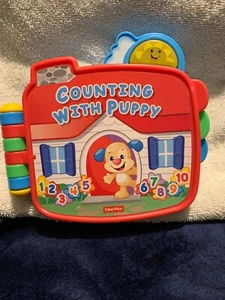 Fisher Price Zählen mit Welpen Buch Musical Sprechen Interaktiv getestet 2025 - Bild 1 von 3