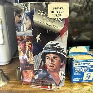 Cease Fire Vhs Tape - Picture 1 of 1