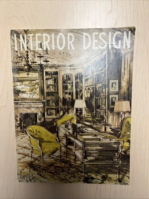 Interior Design Magazine Sept 1965 Vintage Ads Home Decor MCM Design RARE - Image 1 of 4