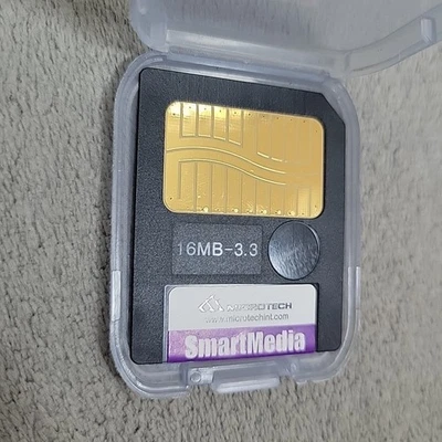 Samsung 16MB SmartMedia Card 3.3V – Vtg Memory Roland, Korg, Cams FREE SHIP #d - Image 1 of 2