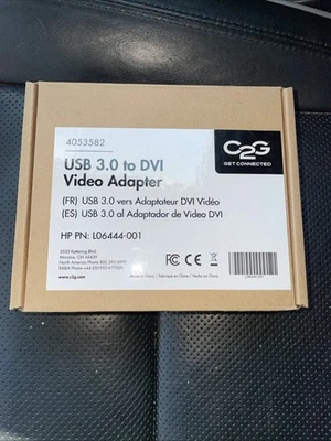 New C2G Cables To Go USB 3.0 To DVI Video Adapter 4053582 - Image 1 of 3