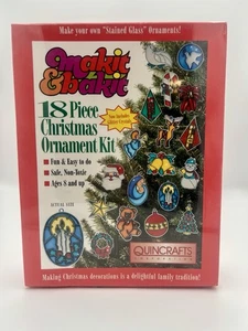 Quincrafts Makit & Bakit 18 Weihnachtsschmuck Set Neu/Versiegelt - Bild 1 von 9