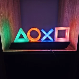 PlayStation Icons Light – Official Paladone Gaming Room Decor USB Powered Lamp - Picture 1 of 7
