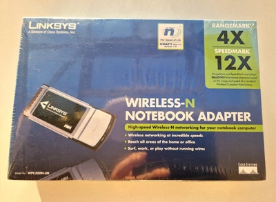 Linksys WPC300N-UK Wireless Notebook Adapter - Image 1 of 3