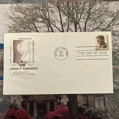 #1287  13c John F. Kennedy - House of Farnam FDC - Image 1 of 4