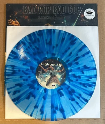 LP:  BAD COP / BAD COP - Lighten Up   NEW SEALED BLUE INSOMNIA VINYL - Image 1 of 3