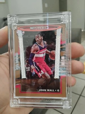 2017-18 Panini Donruss - John Wall #147 Net Fusion 39/45 🔥 — 第 1/2 张图片