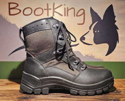 Haix Combat GTX Airpower Hiking, Walking, Service Boots, Black, Green