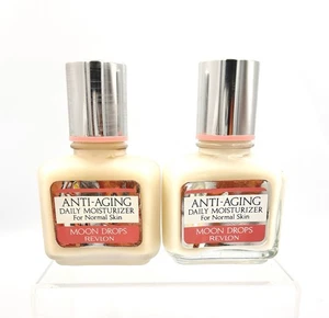(2) Revlon Anti-Aging Daily Sunscreen Moisturizer SPF8 - NORMAL Skin - 2 oz Vtg - Picture 1 of 4