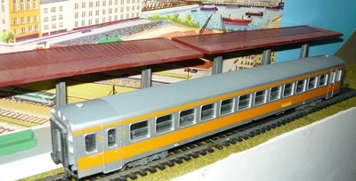Jouef - voiture turbo-train  1 et 2 classe   ech ho  - Photo 1/4