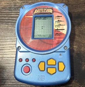 Vintage Milton Bradley Battleship 1995 Electronic Handheld Game Tested & Working - Picture 1 of 2