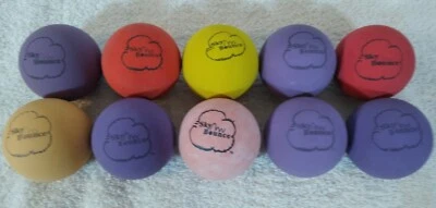 Bolas de goma Sky Bounce / LOTE DE 10 COLORES SURTIDOS / Balones de mano / Bolas de raqueta, etc. Foto 1 de 2
