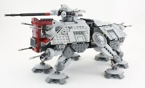 LEGO AT-TE 75019 ensemble complet, 2/5 minifigs (droïdes uniquement) avec manuel, sans boîte