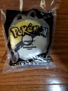 McDonalds Happy Meal Spielzeug Pokemon Disc Launcher 7 FROAKIE Neu Neu in OVP mit Karte - Bild 1 von 2