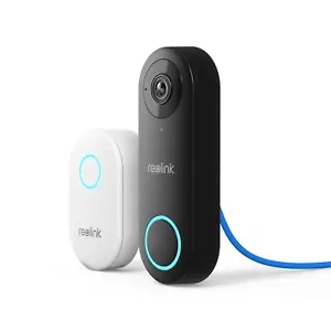 Reolink Video Doorbell PoE 5MP Video Doorbell PoE UHD Doorbell Camera Chime - Picture 1 of 11