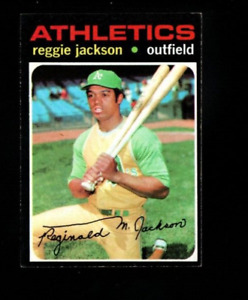 1971 Topps  # 20 Reggie Jackson  Ex-Mt