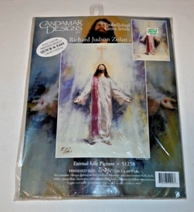 Kit de punto de cruz Candamar Designs imagen de vida eterna 12 x 16 Richard Zolan nuevo de stock - Imagen 1 de 5