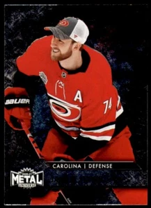2020-21 Skybox Metal Universe All-Stars SP #155 Jaccob Slavin Carolina - Bild 1 von 2