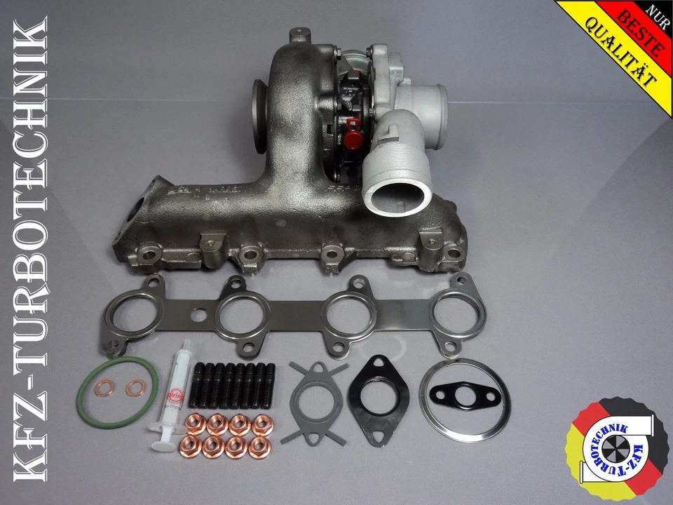 Turbolader Opel SAAB FIAT 74KW 100PS 88KW 120PS 55205474 Z19DTL + Montagesatz .. - Bild 1 von 1