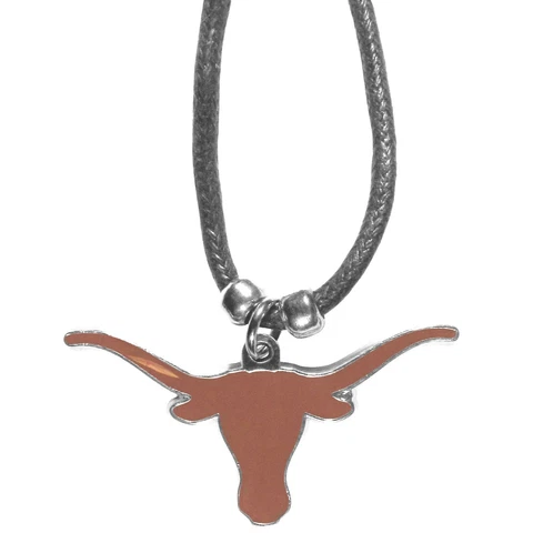 Texas Longhorns Cord Necklace NCAA Licensed Jewelry Cover
