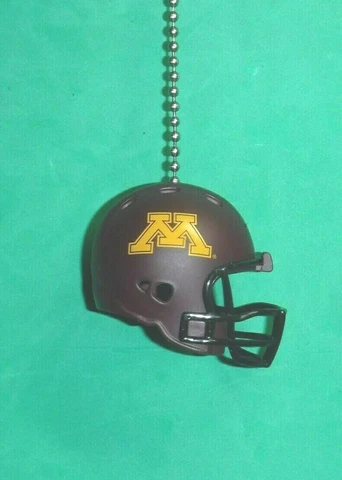 MINNESOTA GOLDEN GOPHERS CEILING FAN PULL CHAIN FOOTBALL HELMET Cover
