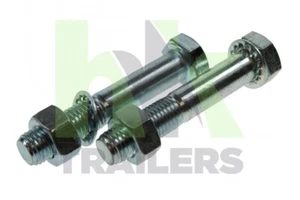 x2 Tow Ball Fixing Bolts, M16 x 90mm, Locking Washers and Nuts, Tow Bar, Maypole - Picture 1 of 1